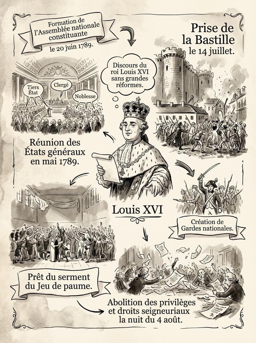 Infographie Histoire - Revolution